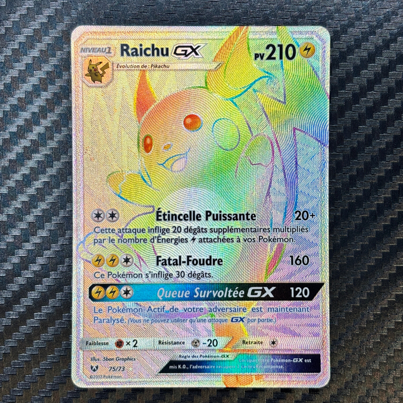 Raichu GX 75/73 - Légendes Brillantes