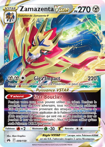 Zamazenta-VSTAR 099/159 - Zénith Suprême