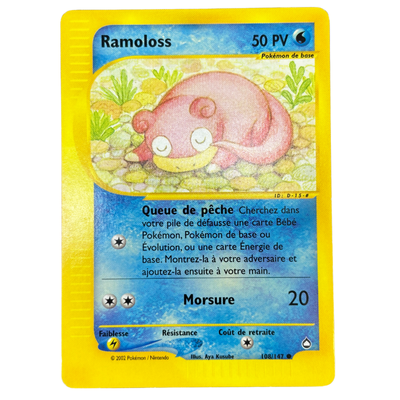 Ramoloss 108/147 - Aquapolis - NM