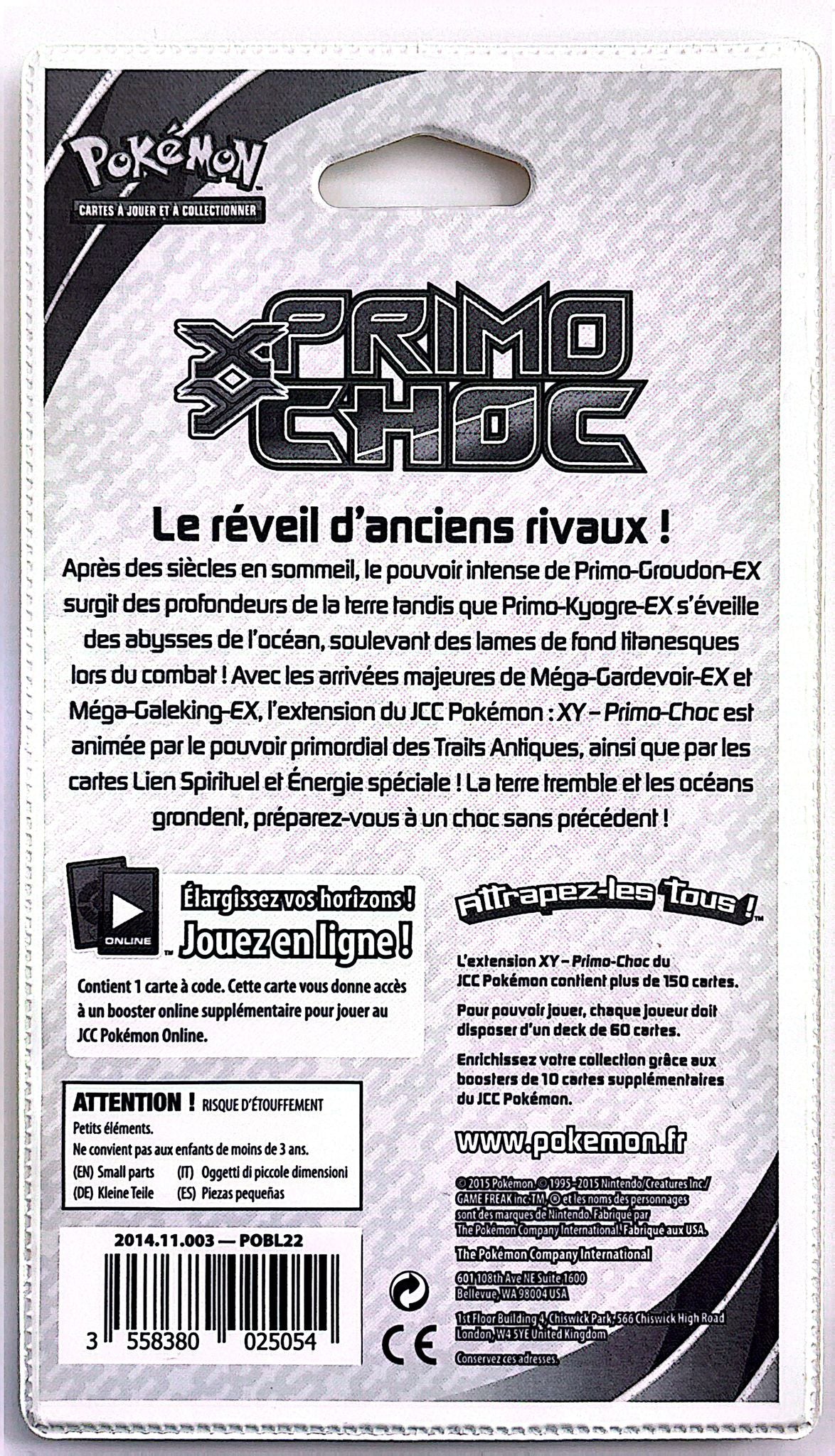 Blister XY Primo-Choc (Groudon) *
