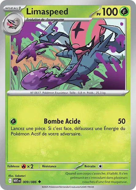 Limaspeed 009/086 Flamme Blanche – Pokeball