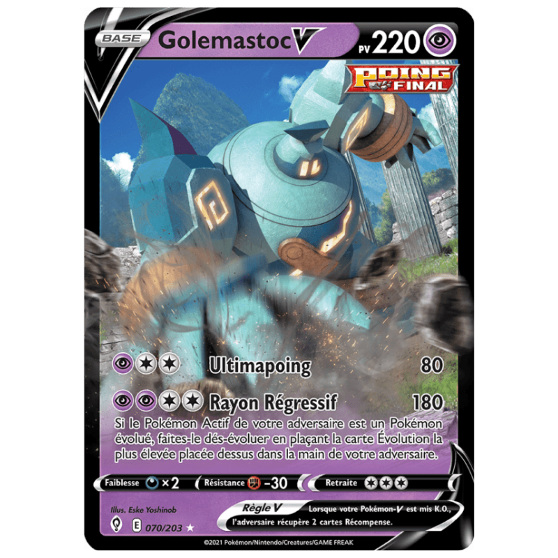 Golemastoc-V 070/203 - Évolution Céleste