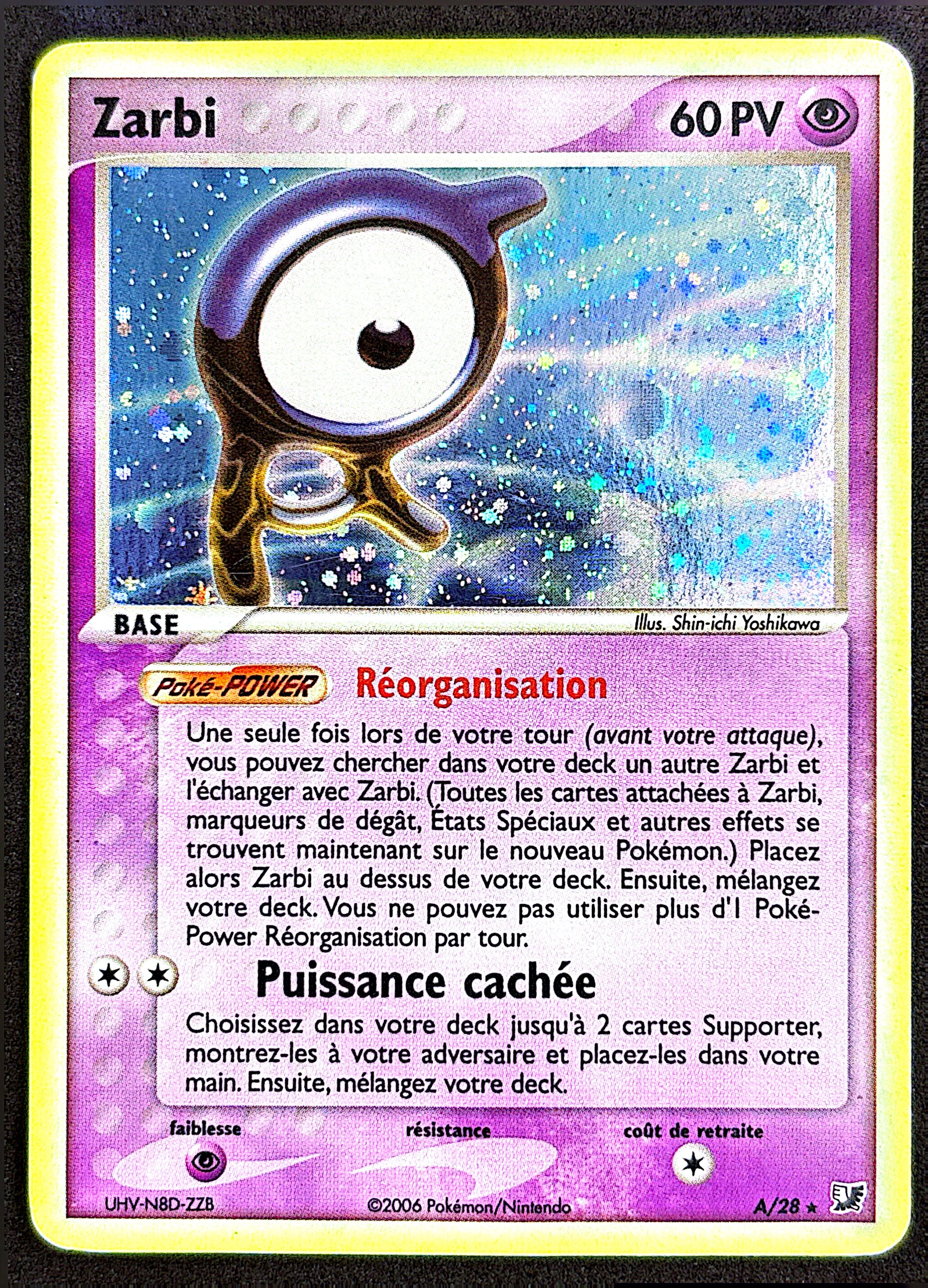 Zarbi A/28 Forces cachées | EXC+