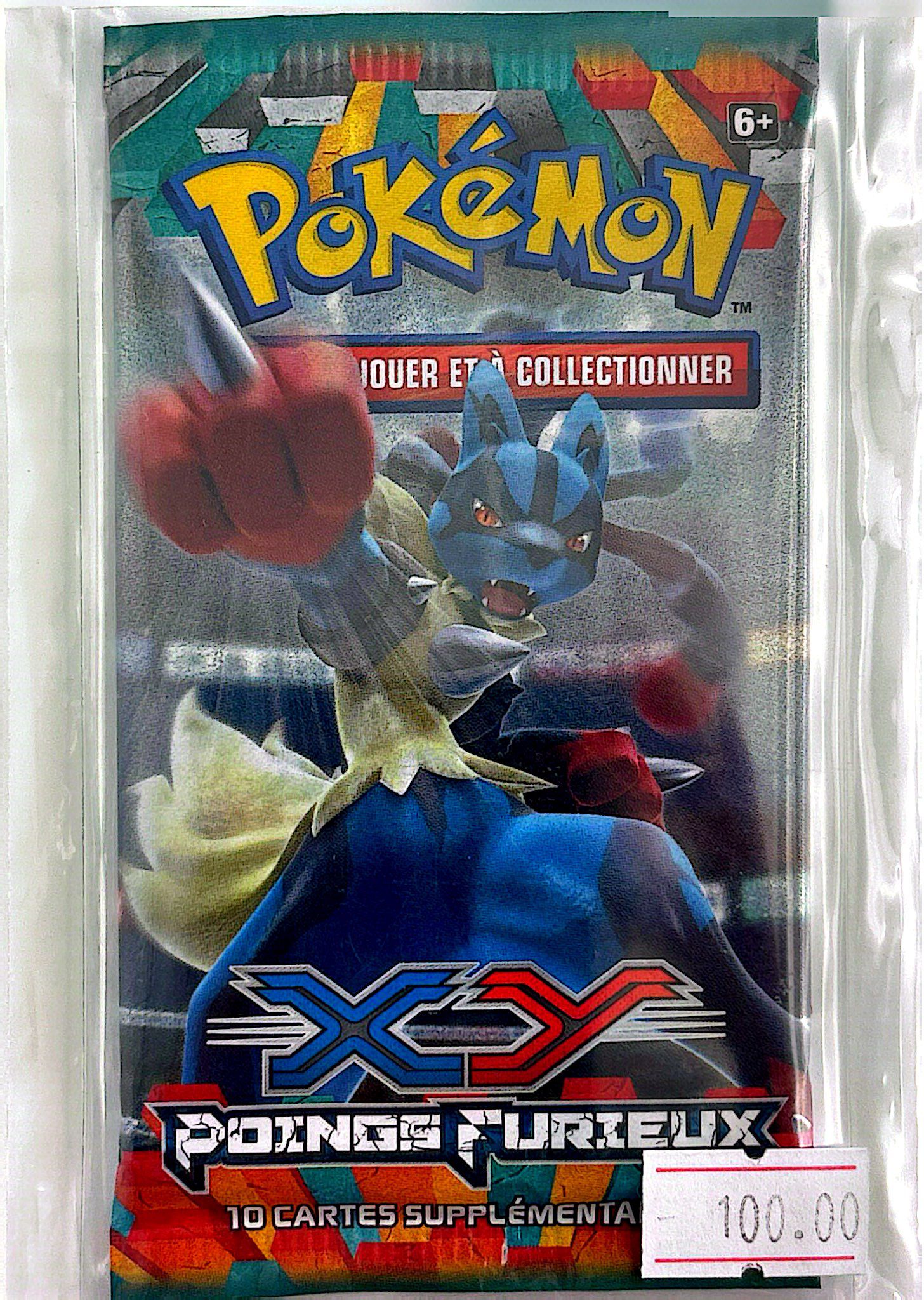 Booster XY Poings Furieux Lucario *