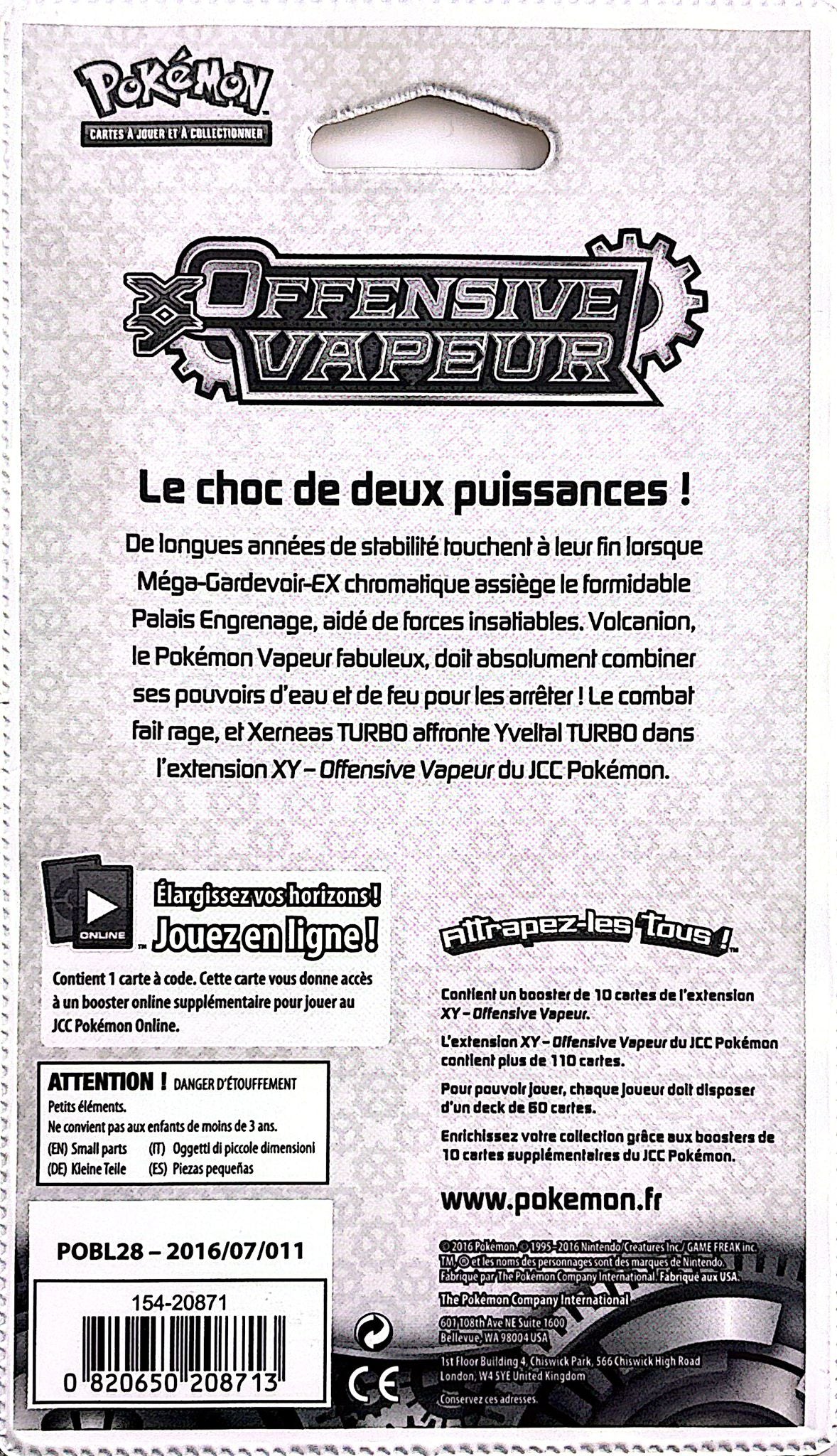 Blister Offensive Vapeur (Gardevoir) *