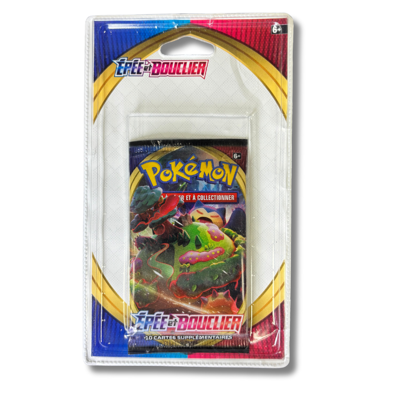 Blister Booster Pokémon Illustration Ronflex - Épée & Bouclier