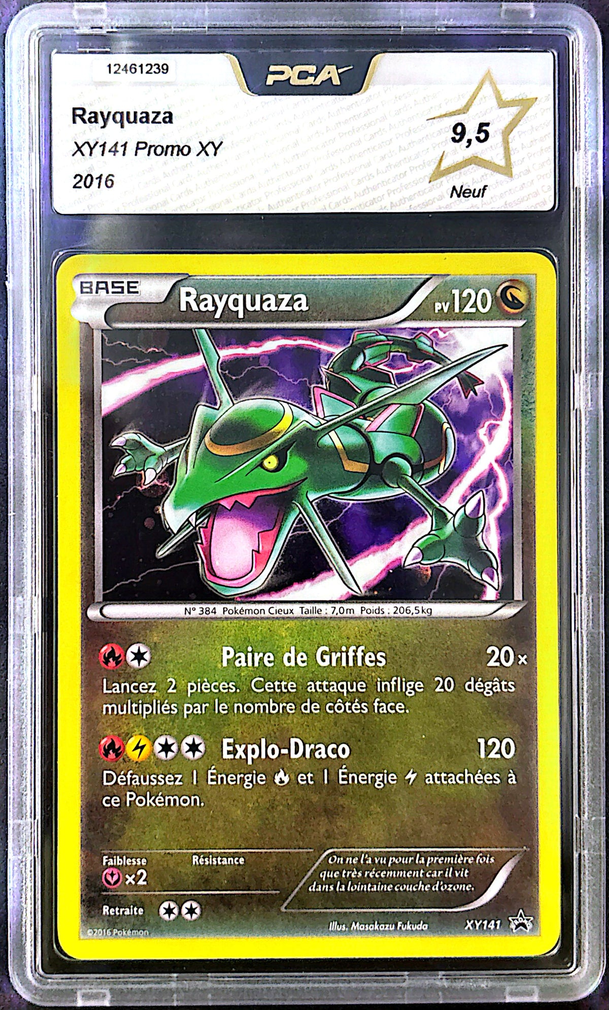 Rayquaza XY141 PCA 9.5