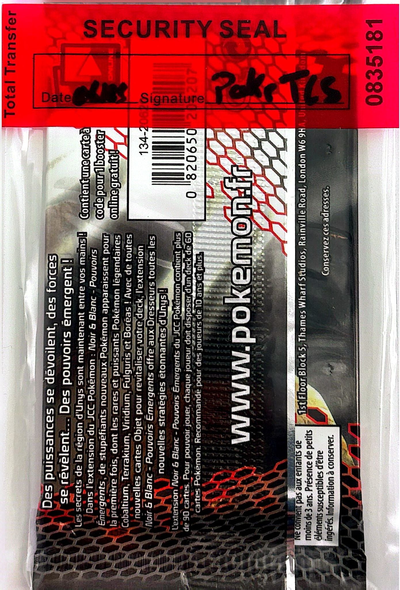 Booster NB Pouvoirs Émergents Cobaltium *