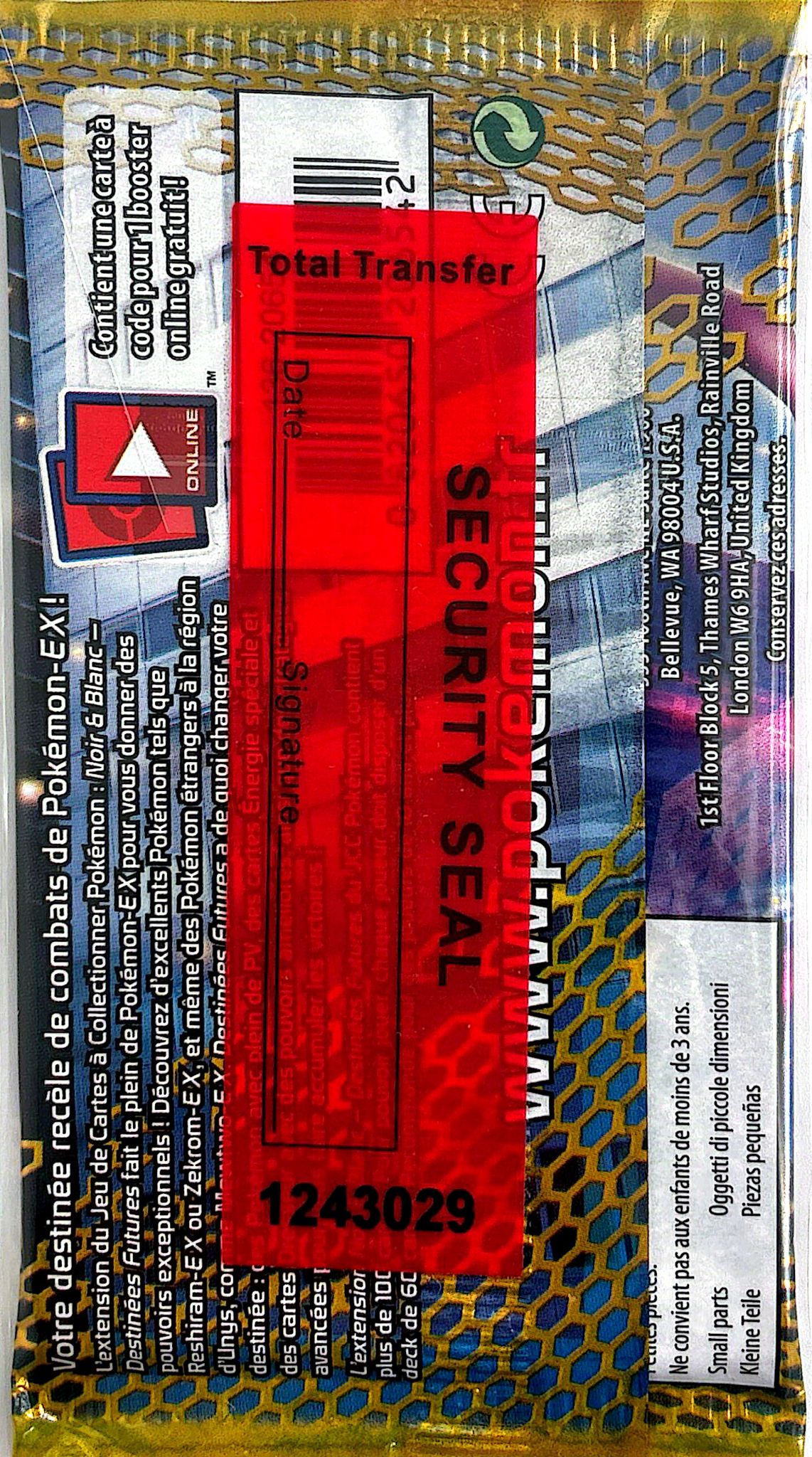 Booster Destinées Futures Mewtwo *