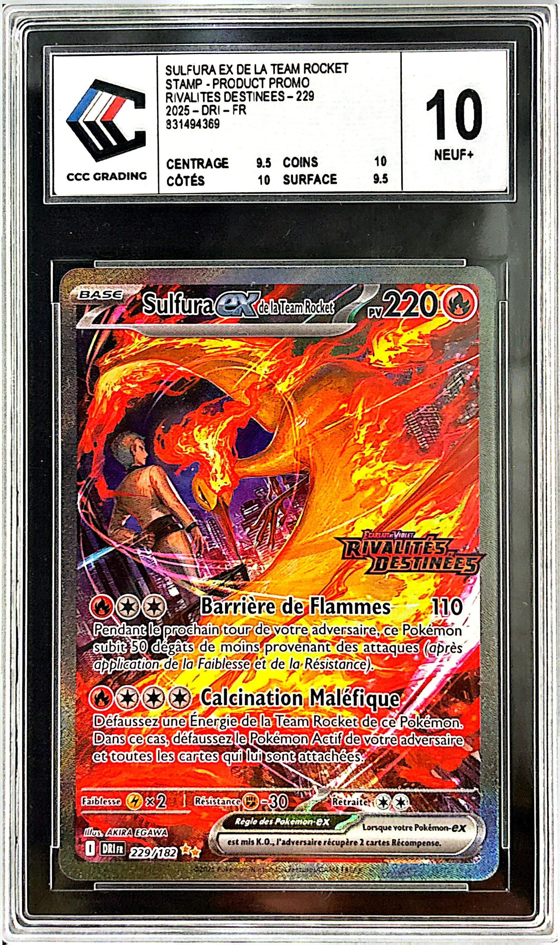 Sulfura 229/182 Stamp CCC 10