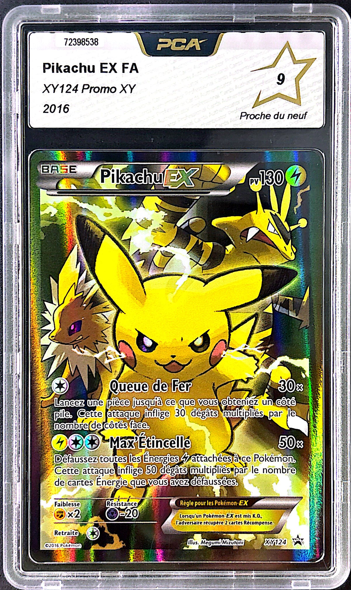 Pikachu XY124 PCA 9