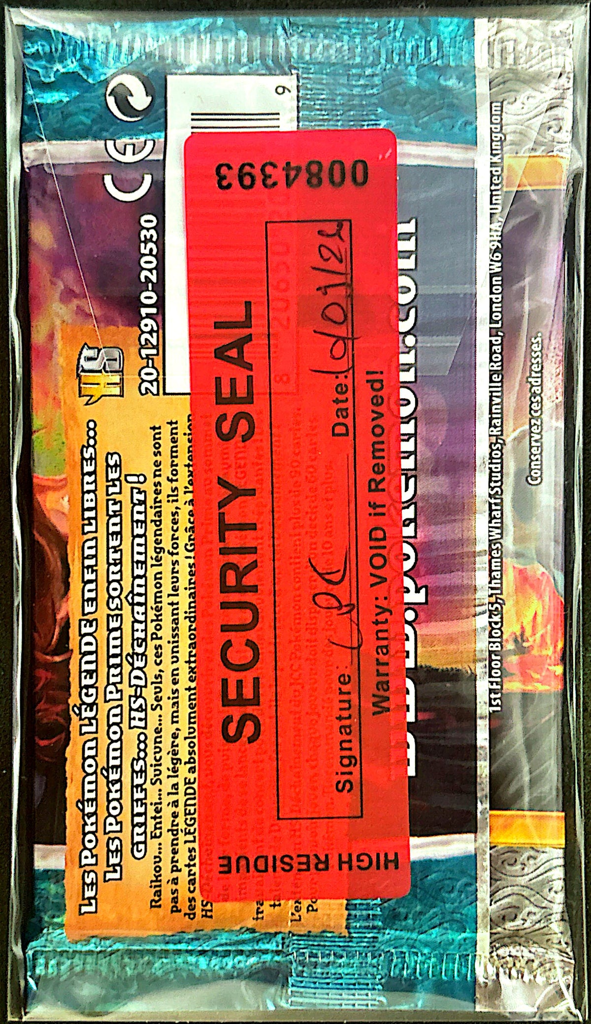Booster HS Déchainement – Suicune