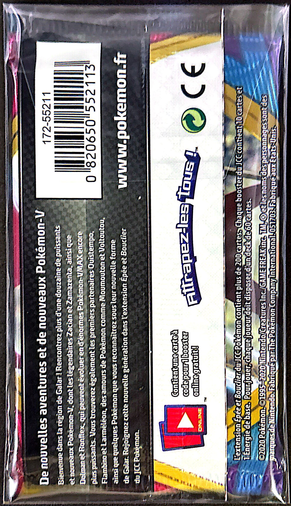 Booster Épée et Bouclier - Zacian
