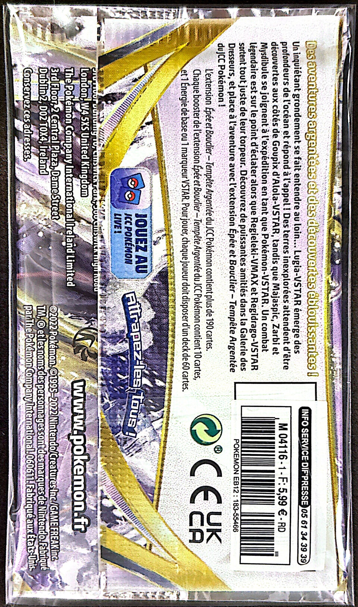 Booster Tempête argentée – Goupix