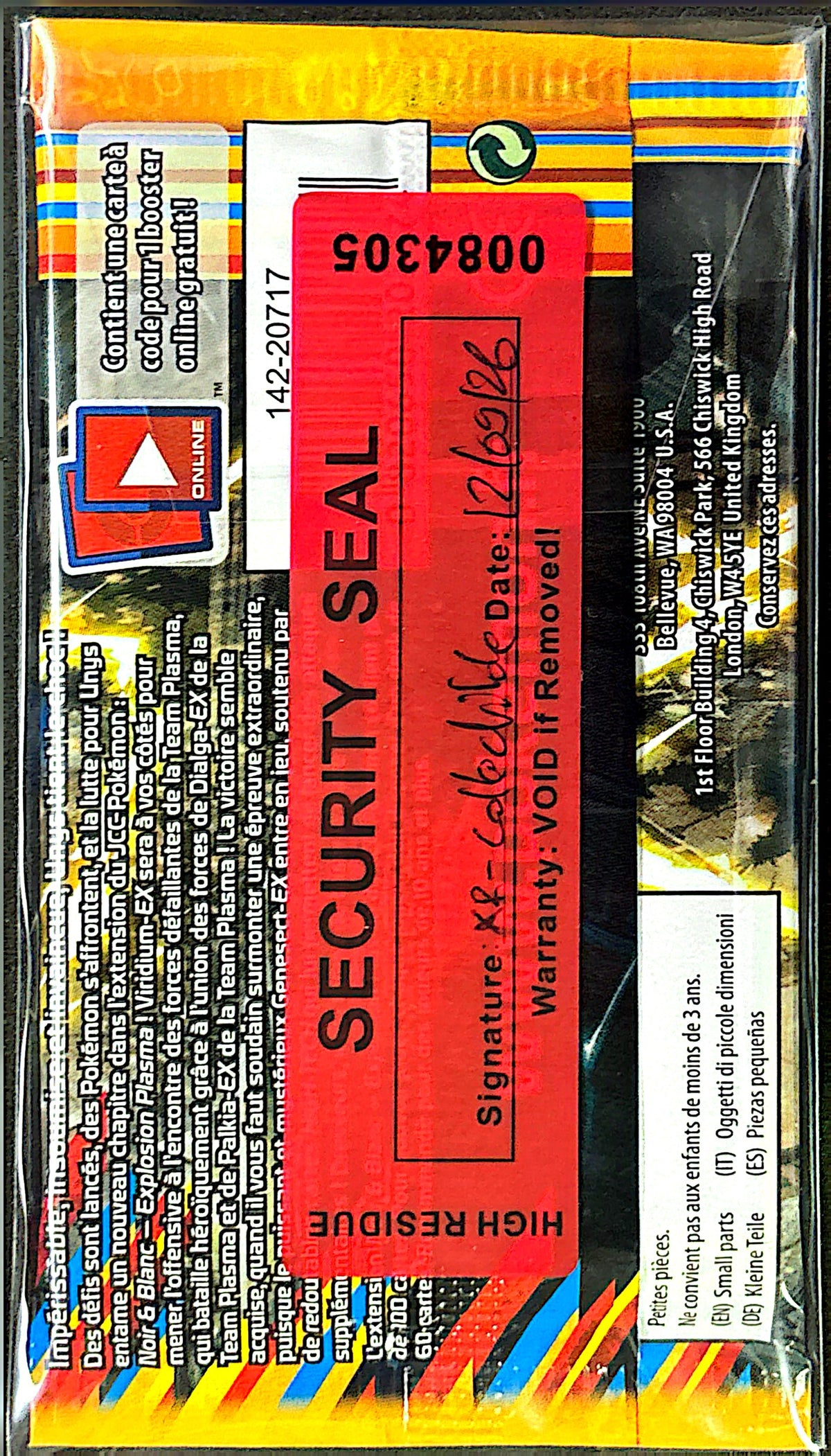 Booster Explosion plasma – Genesect