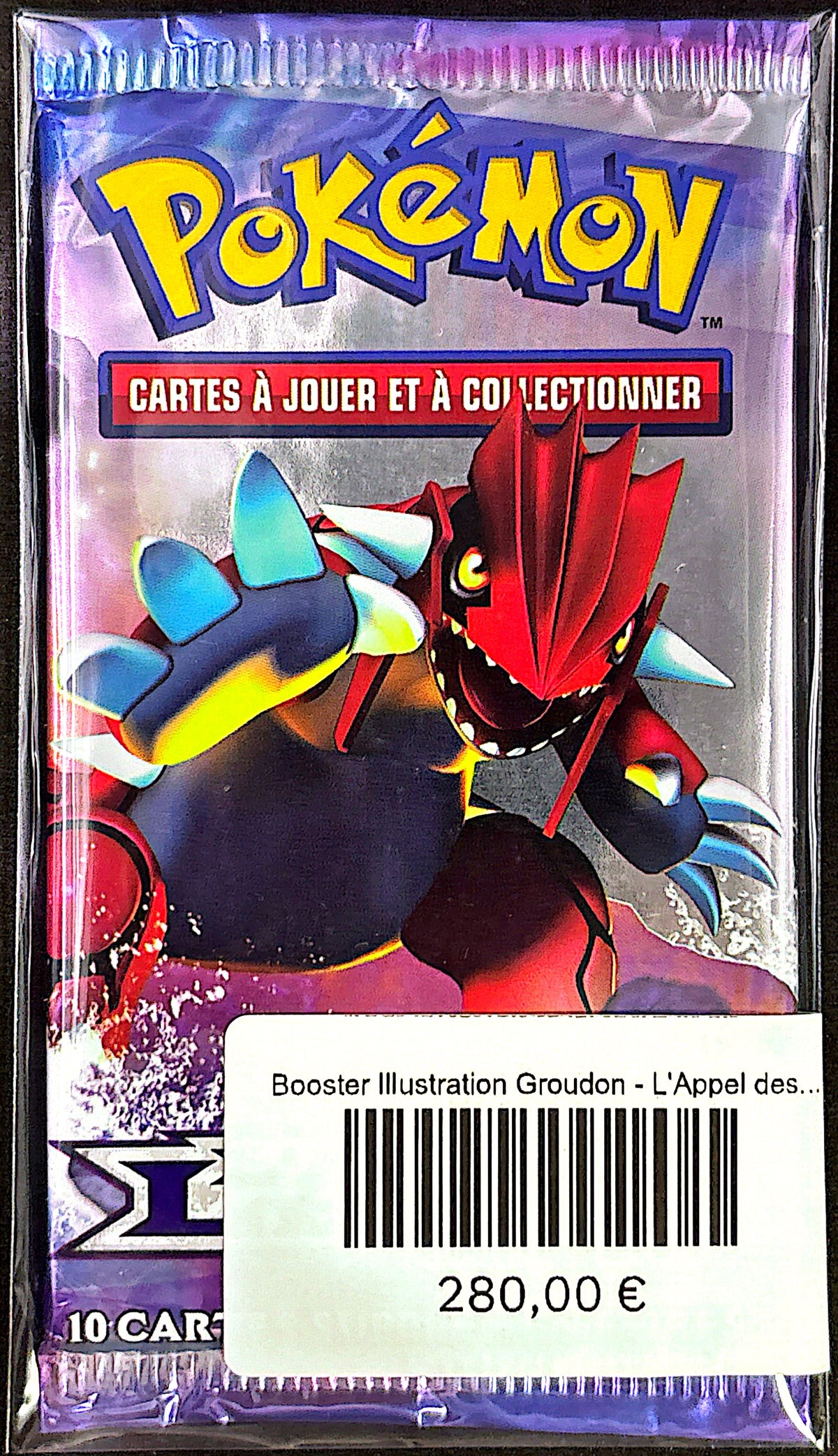 Booster Illustration Groudon - L'Appel des Légendes | Français | Neuf Scellé