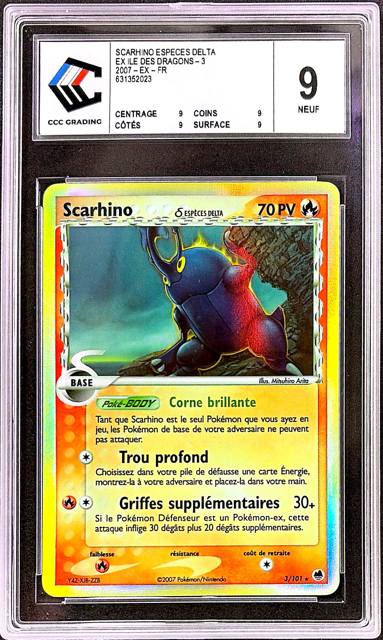 Scarhino 3/101 île des dragons - CCC 9