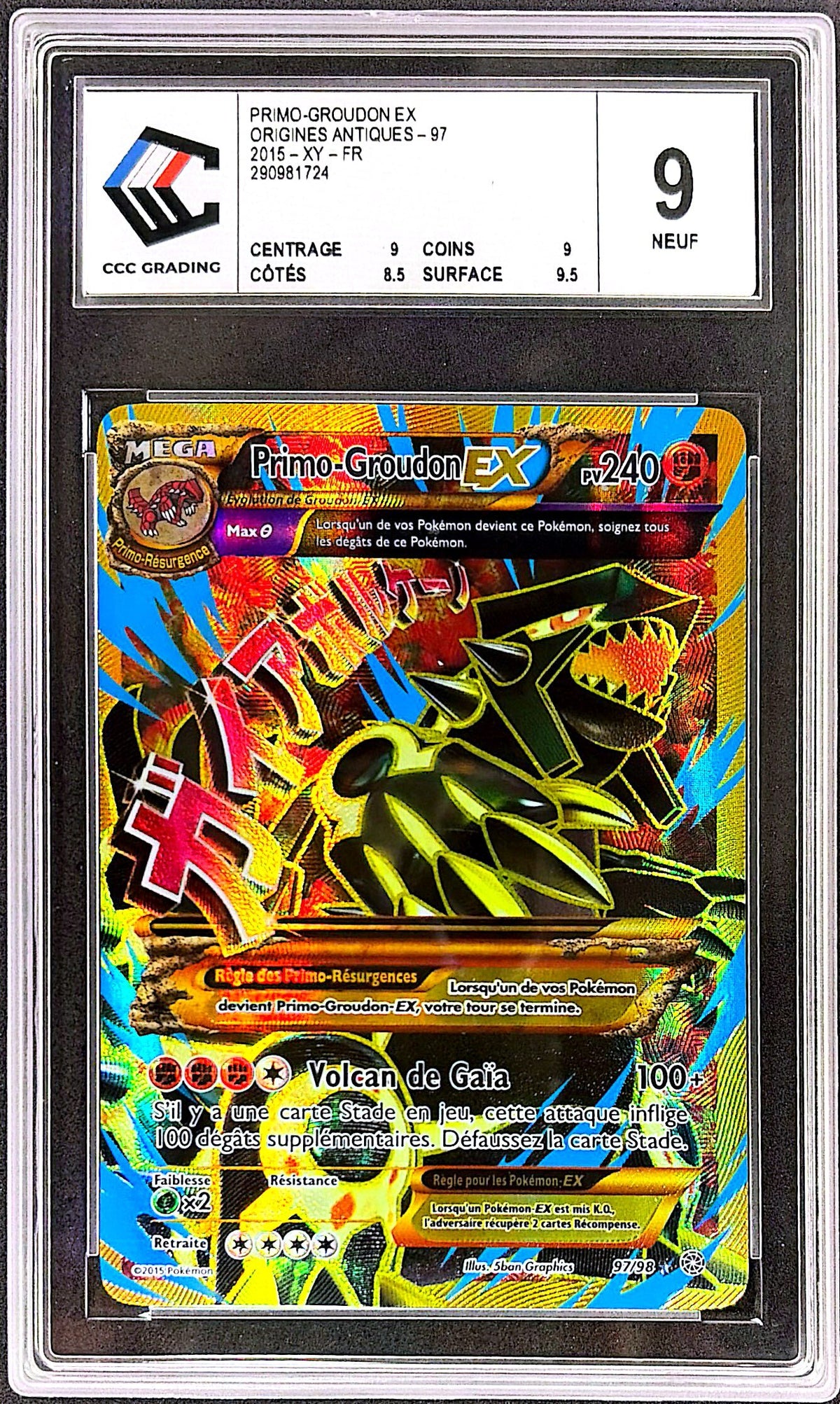 Primo-Groudon 97/98 - CCC 9