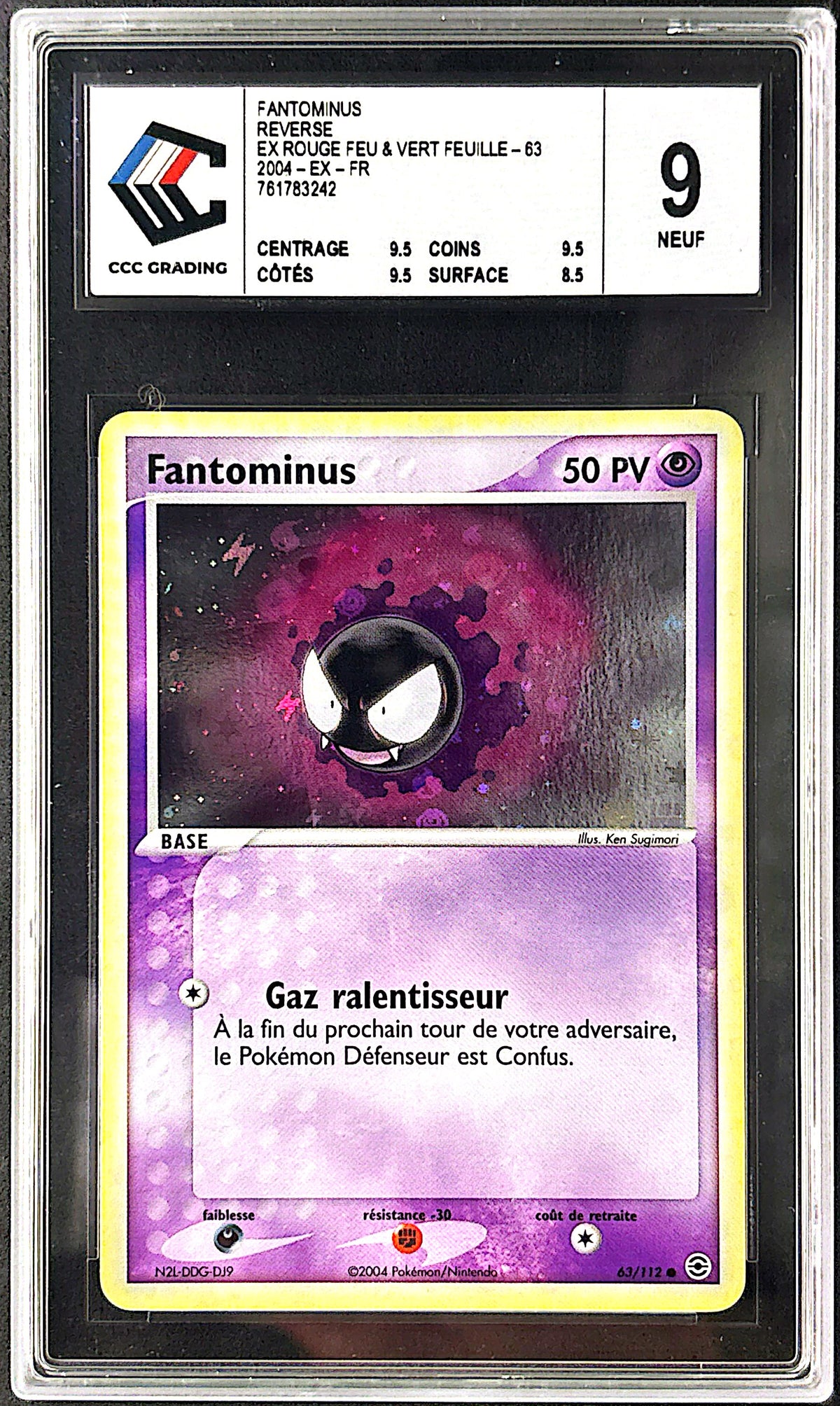 Fantominus 63/112 (reverse) CCC 9