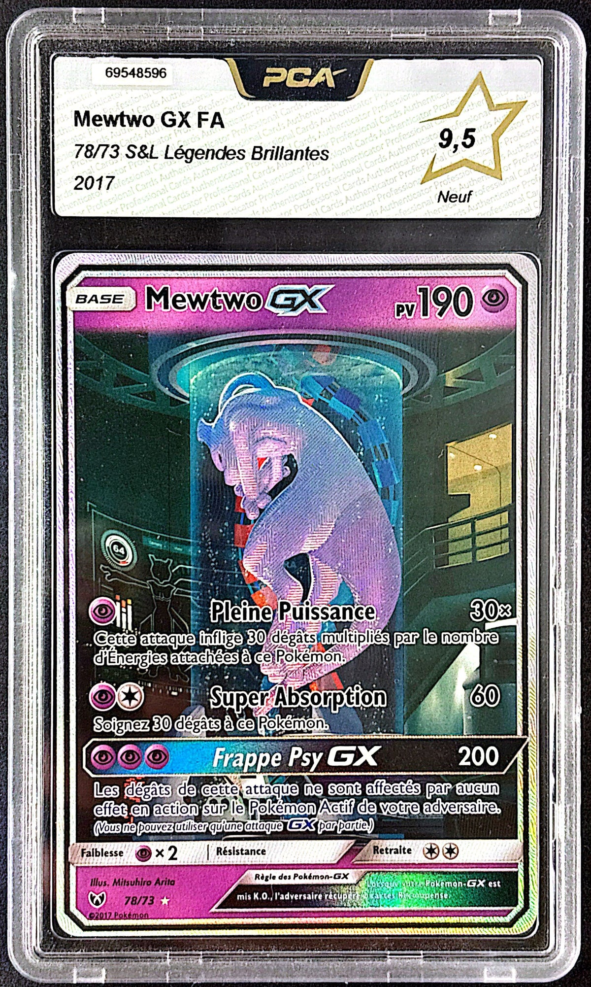 Mewtwo GX 78/73 PCA 9,5