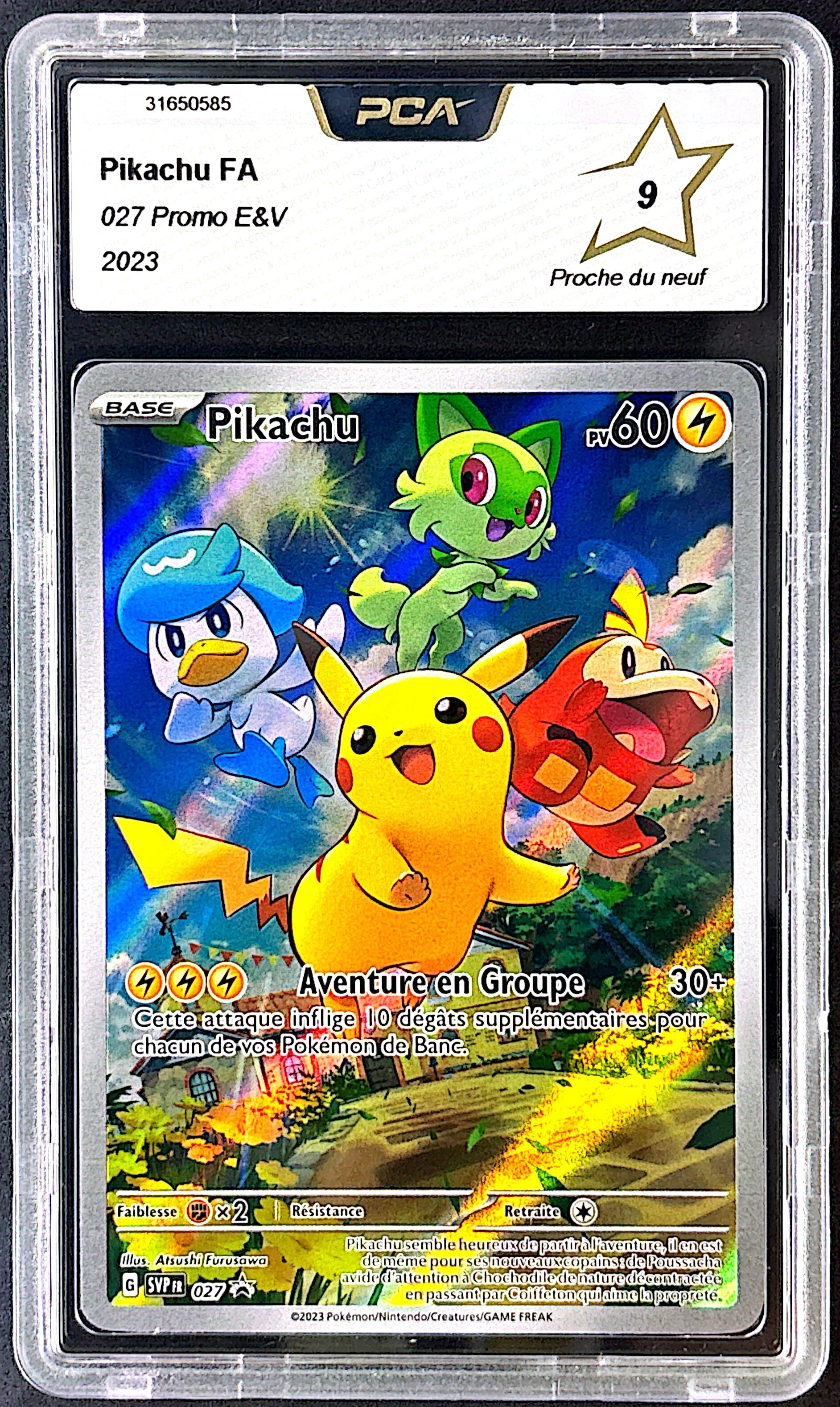 Pikachu svp 027 PCA 9