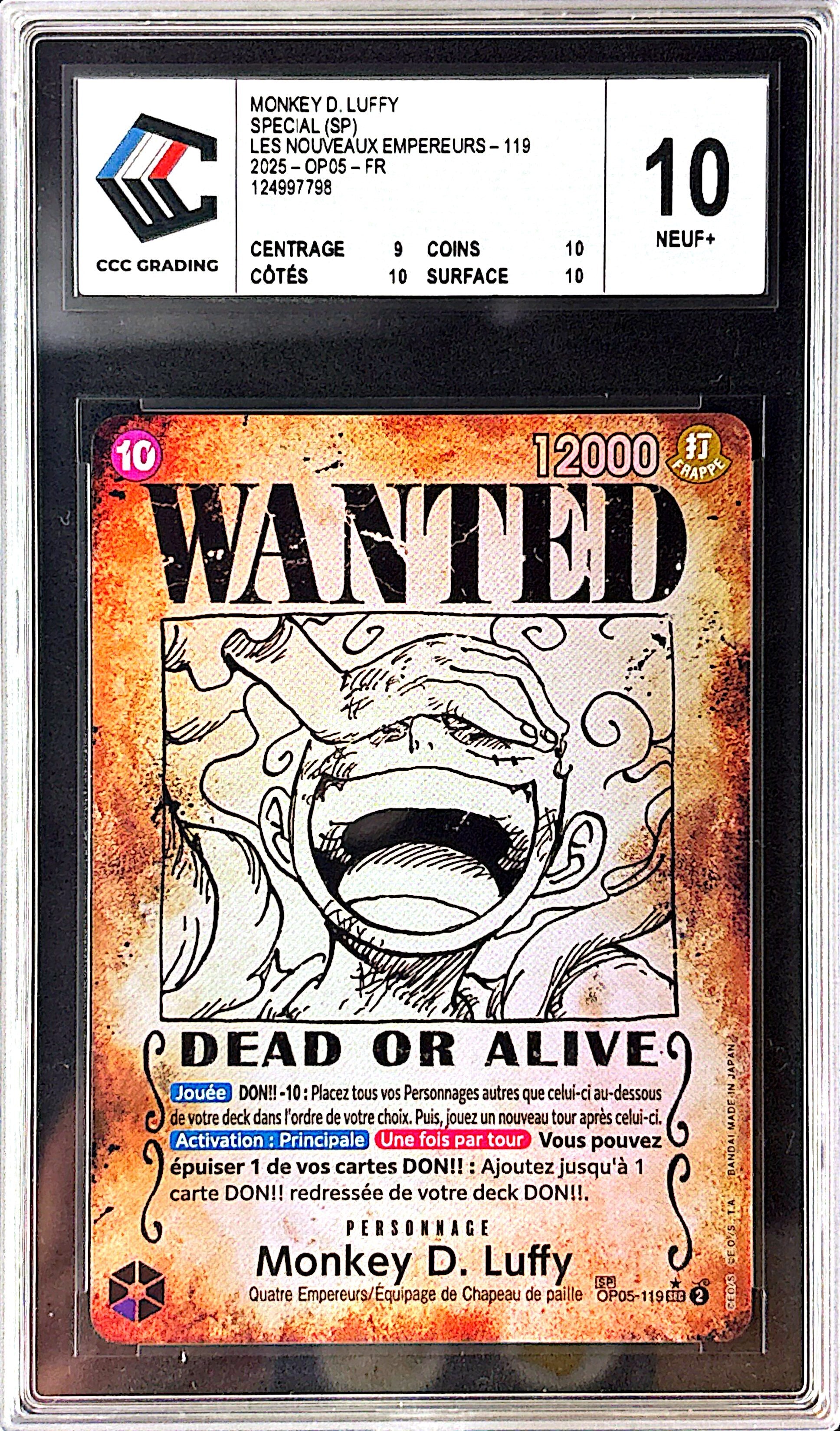 Monkey D.Luffy OP05-119 CCC 10