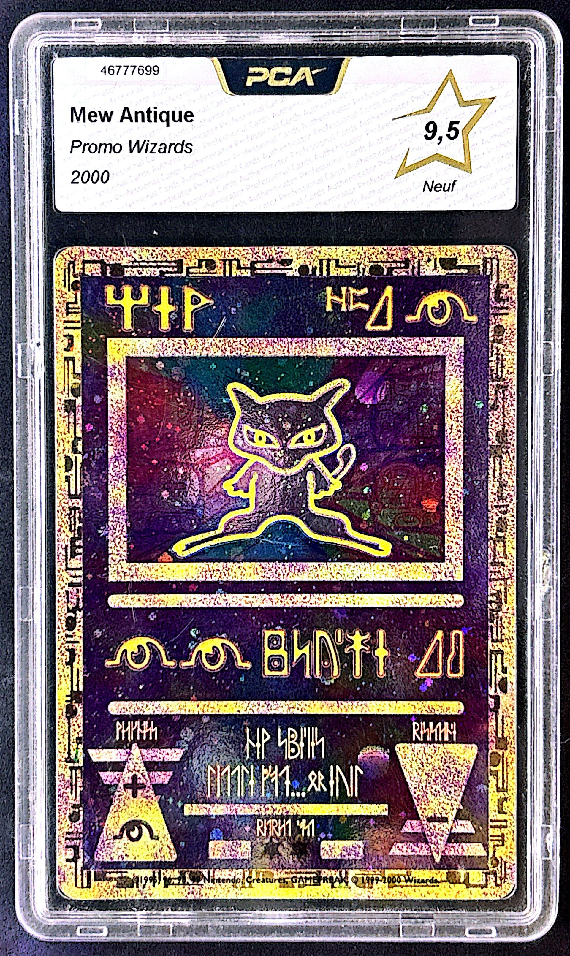 Mew antique promo black star PCA 9,5
