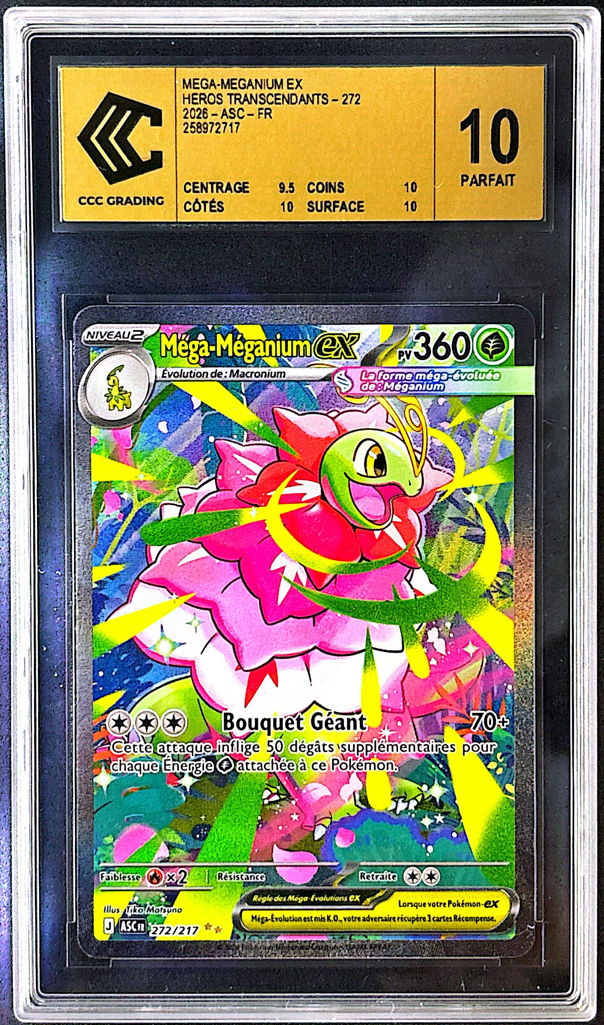 Meganium 272/217 CCC 10 GOLD