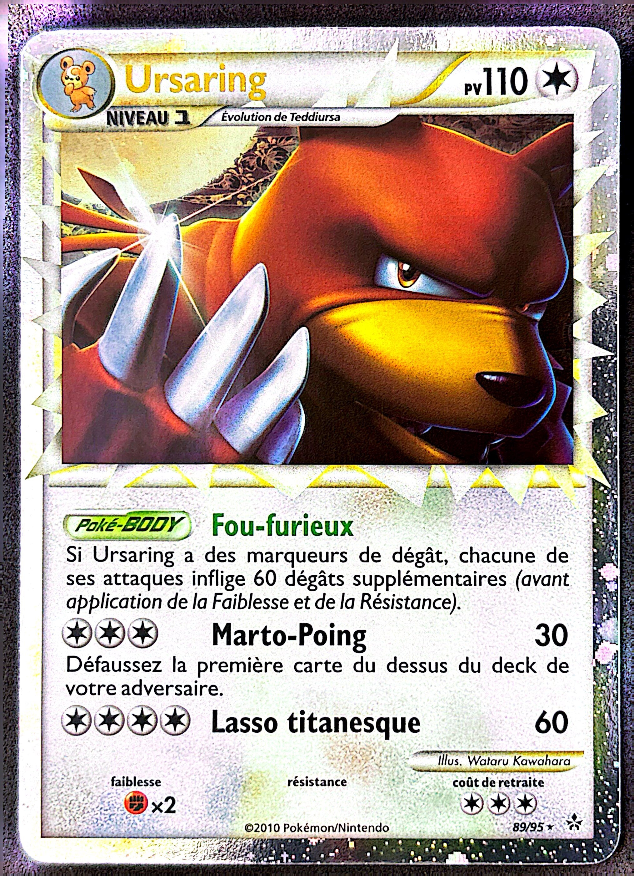 Ursaring 89/95 HS Déchaînement | NM