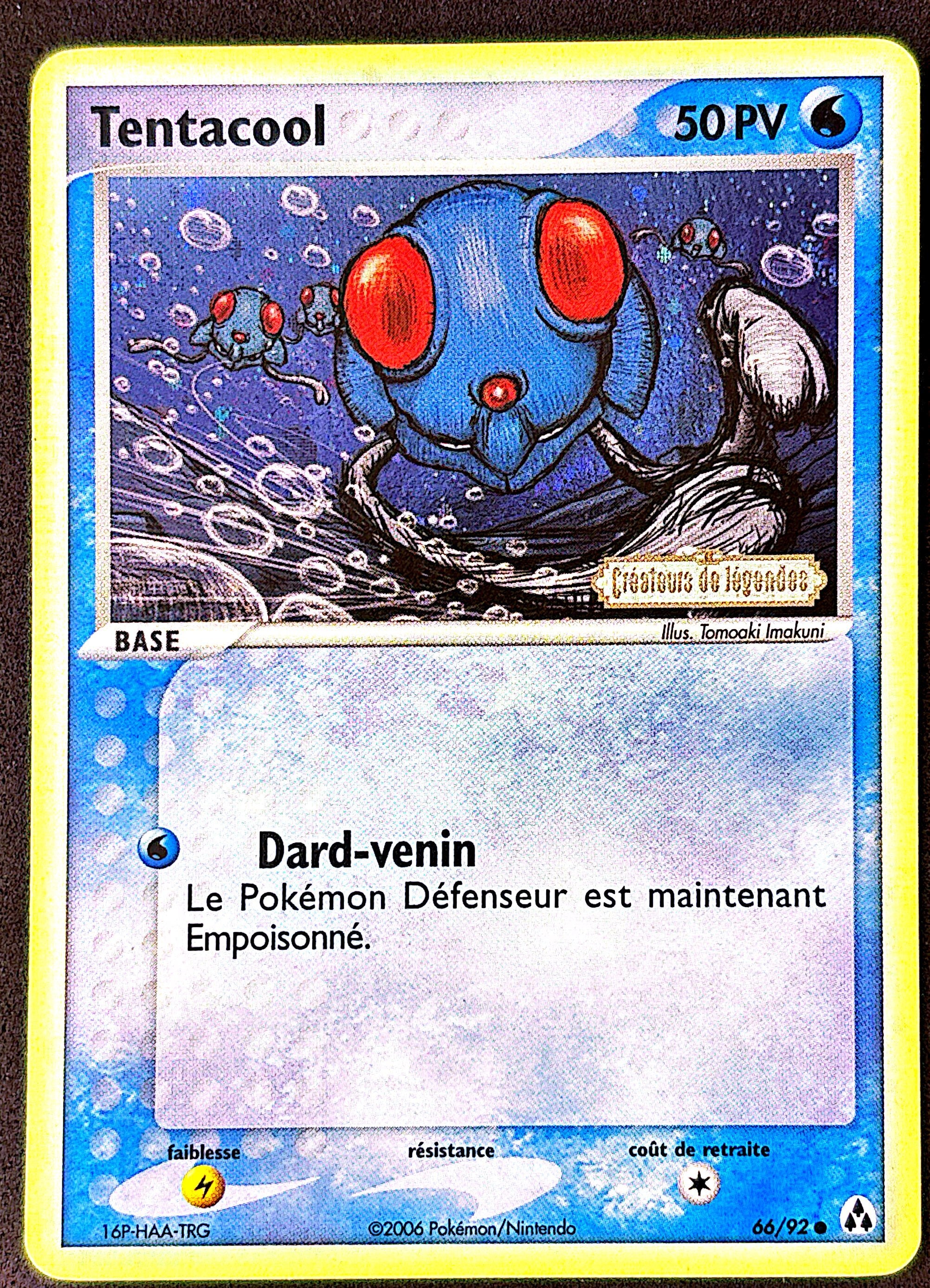 Tentacool 66/92 Créateurs de légendes | NM