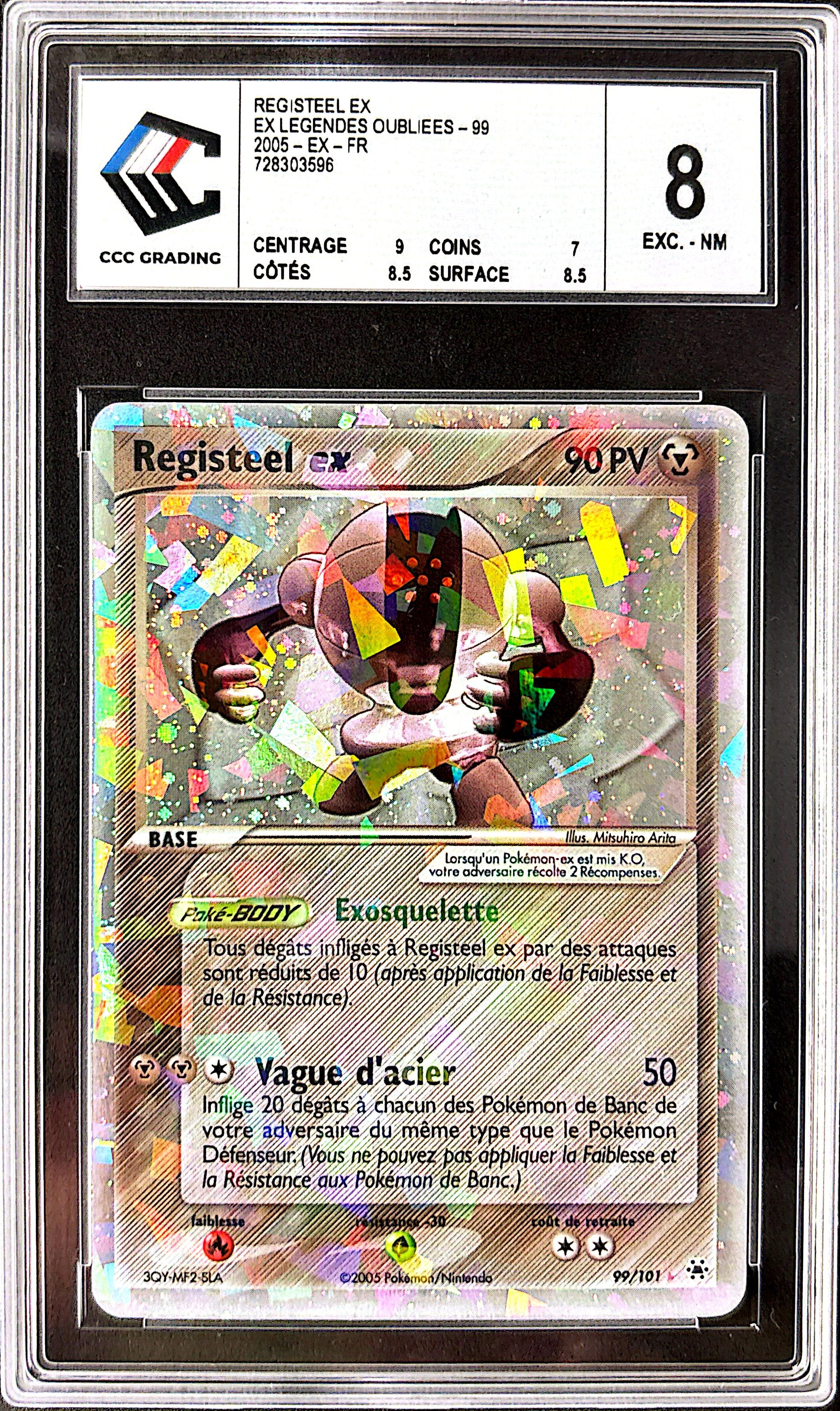 Registeel EX 99/101 Légends Oubliées | CCC 8