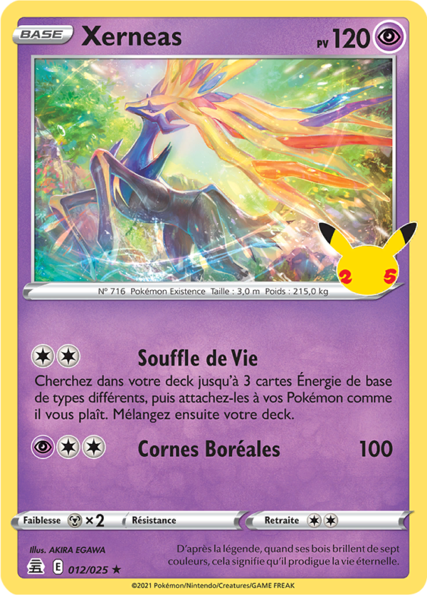 Xerneas 12/25 - Célébrations