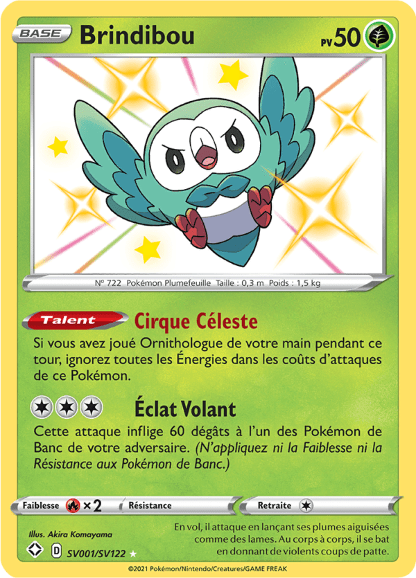 Brindibou SV1/sv122 - Destinées Radieuses