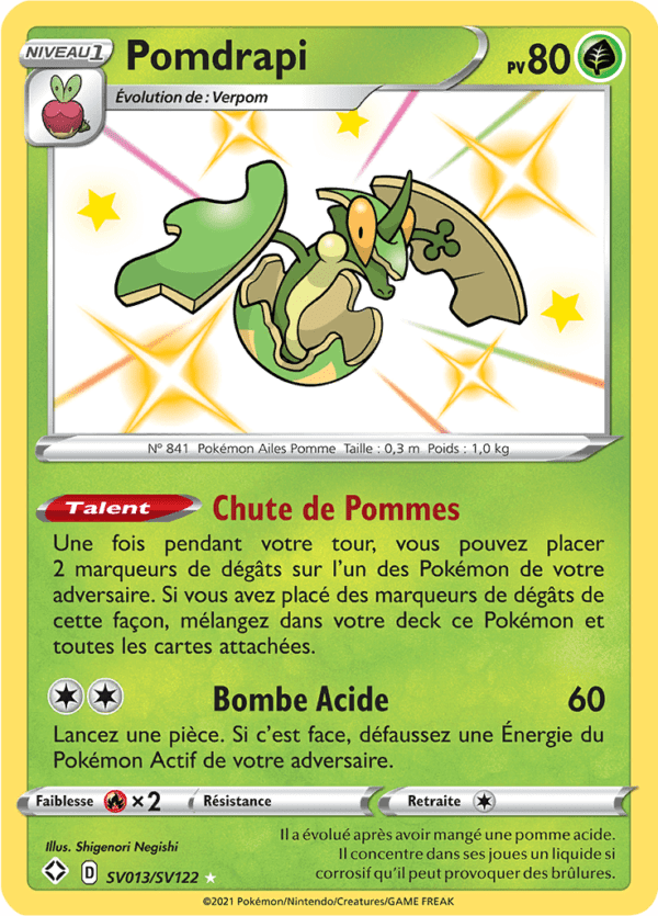 Pomdrapi SV13/sv122 - Destinées Radieuses