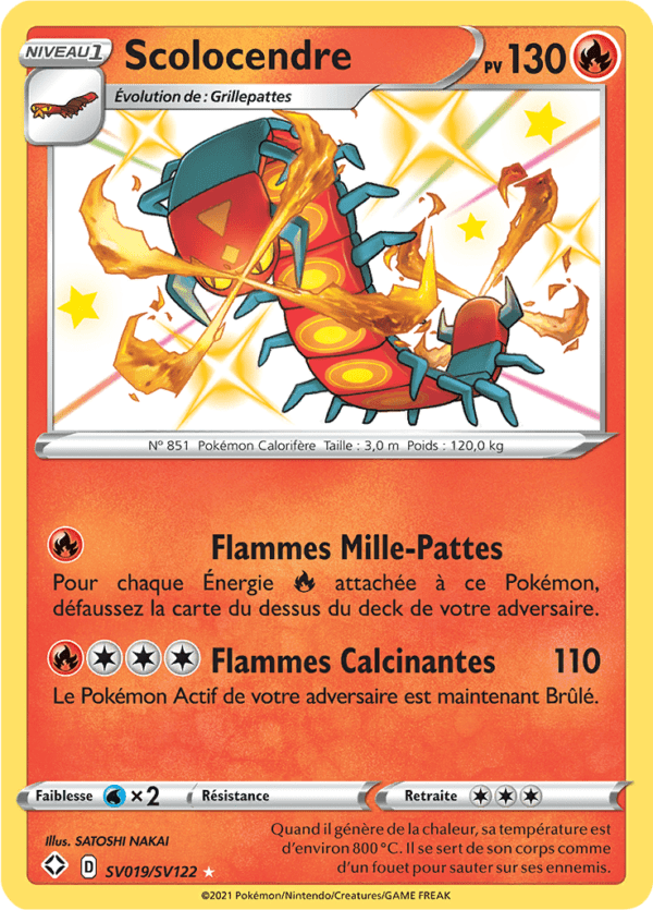 Scolocendre SV19/sv122 - Destinées Radieuses