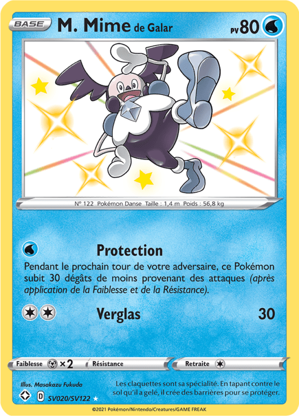 M. Mime de Galar SV20/sv122 - Destinées Radieuses