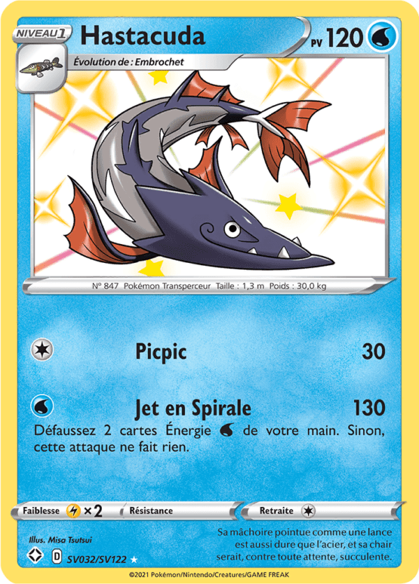 Hastacuda SV32/sv122 - Destinées Radieuses