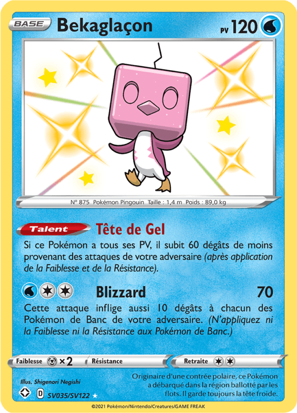 Bekaglaçon SV35/sv122 - Destinées Radieuses