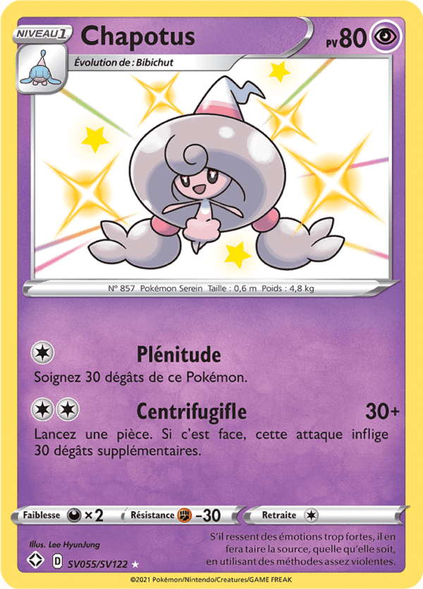 Chapotus SV55/sv122 - Destinées Radieuses