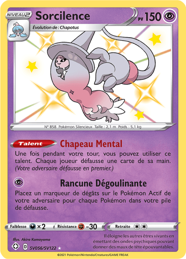 Sorcilence SV56/sv122 - Destinées Radieuses
