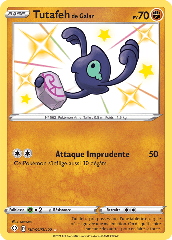 Tutafeh de Galar SV65/sv122 - Destinées Radieuses