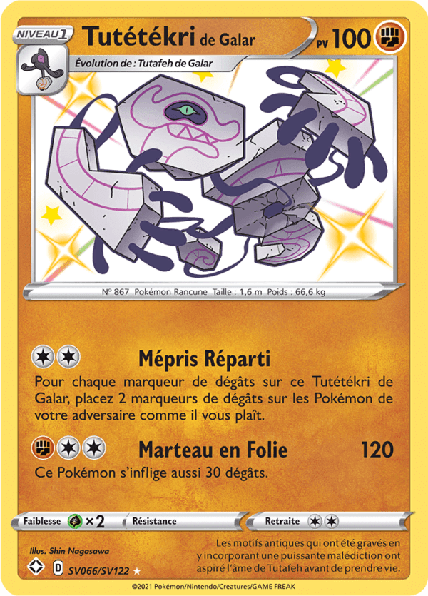 Tutétékri de Galar SV66/sv122 - Destinées Radieuses