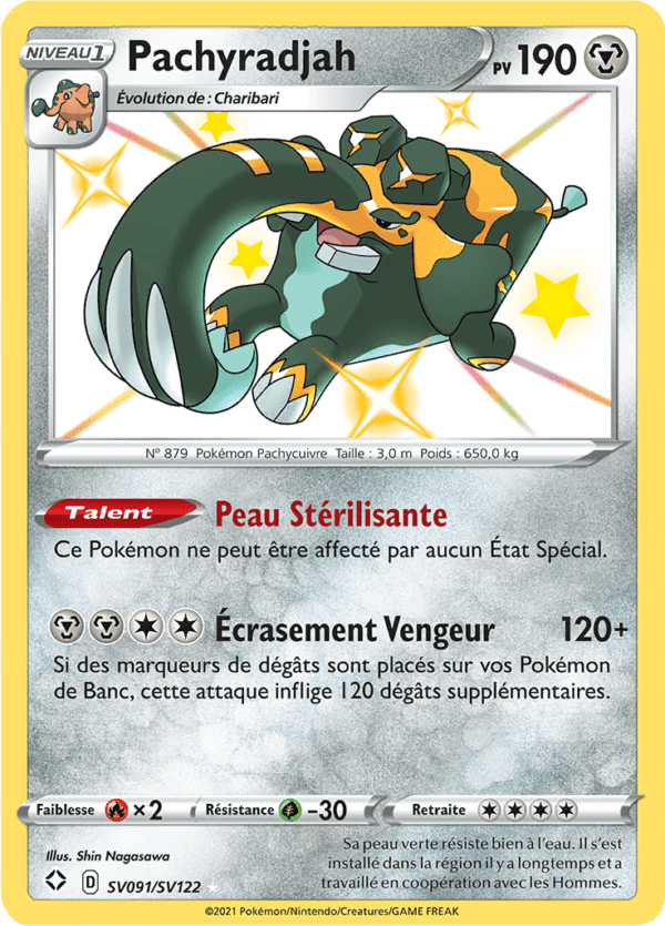 Pachyradjah SV91/sv122 - Destinées Radieuses