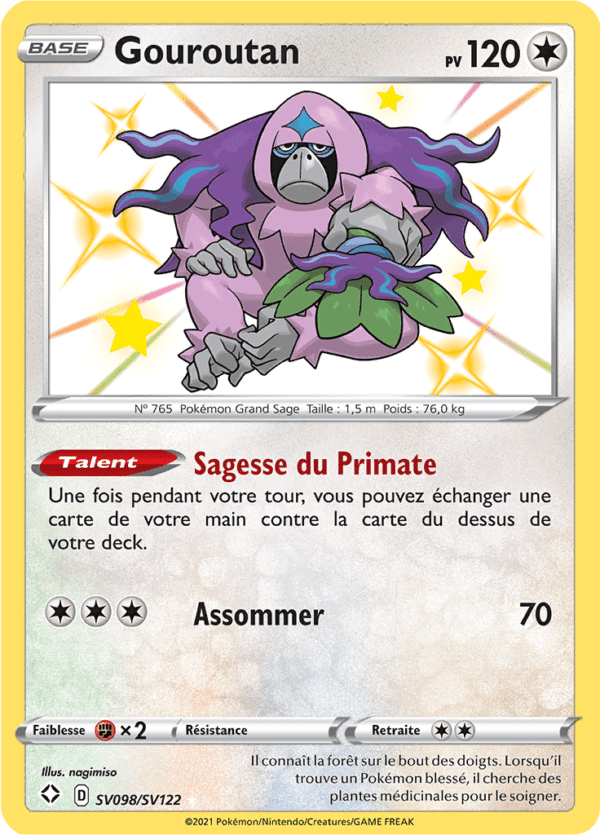 Gouroutan SV98/sv122 - Destinées Radieuses