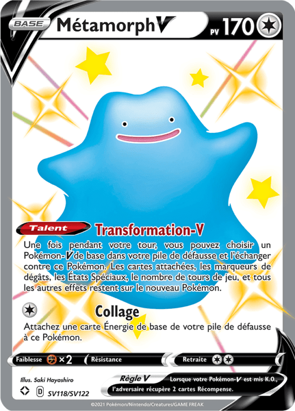 Métamorph-V SV118/sv122 - Destinées Radieuses