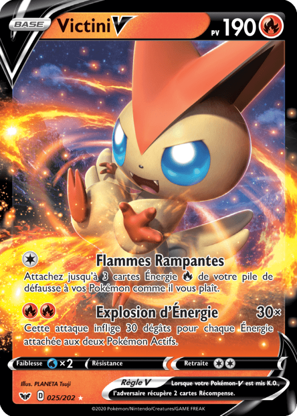 Victini-V 025/202 - Épée et Bouclier
