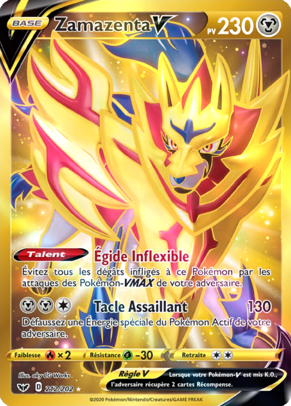 Zamazenta-V 212/202 - Épée et Bouclier