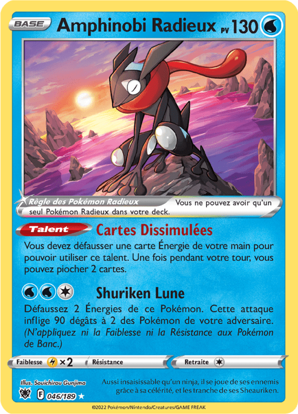 Amphinobi Radieux 046/189 - Astres Radieux