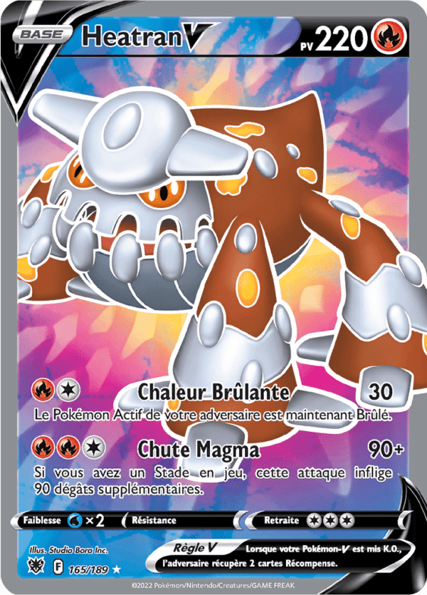 Heatran-V 165/189 - Astres Radieux