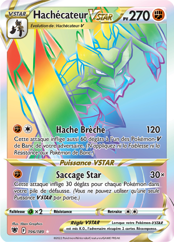 Hachécateur-VSTAR 196/189 - Astres Radieux